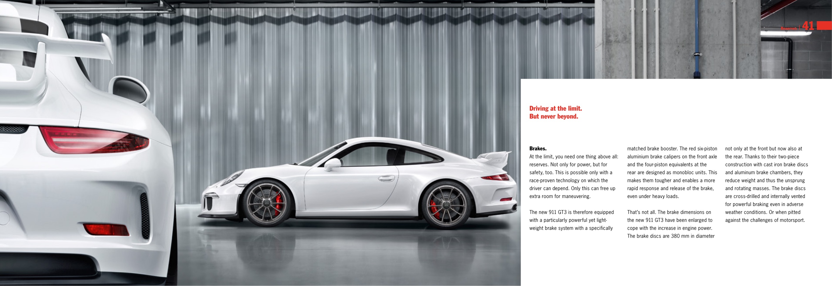 2014 Porsche 911 GT3 Brochure Page 10